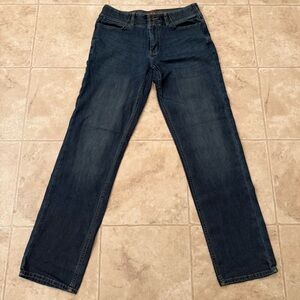 urban pipeline Men's Straight Leg Jeans - Dark Blue Wash